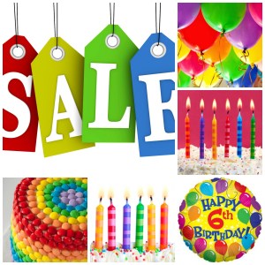 PicMonkey Collage birthday sale